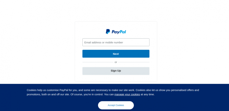 paypal account verification logo